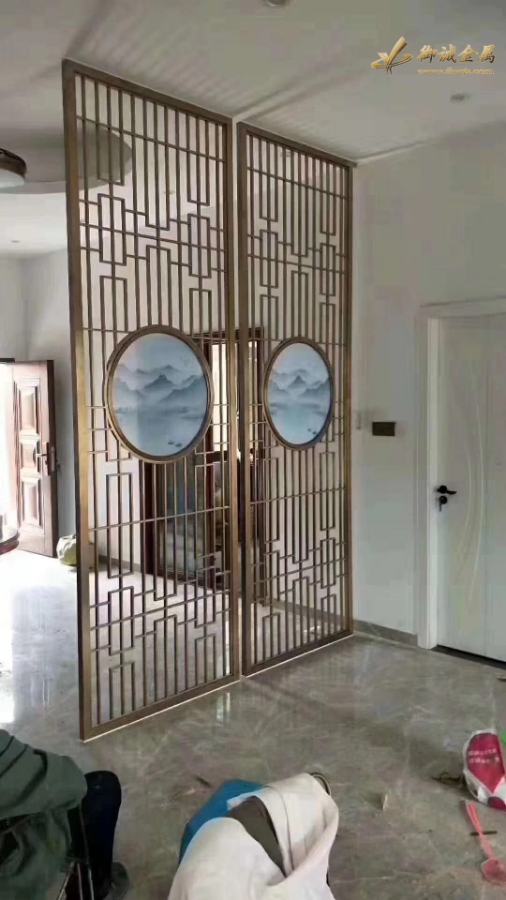 不锈钢屏风实例