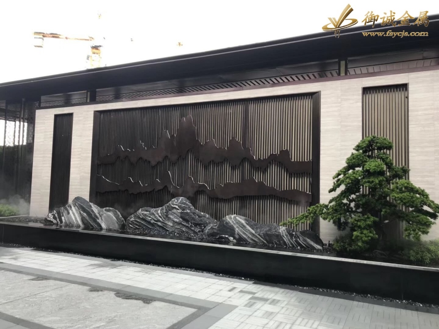不锈钢屏风实例