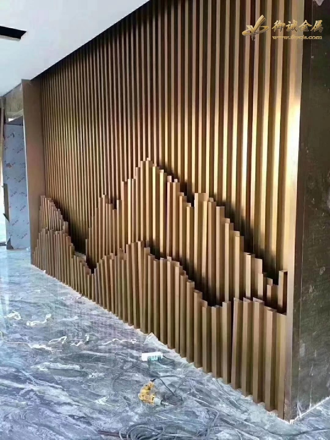 不锈钢屏风实例