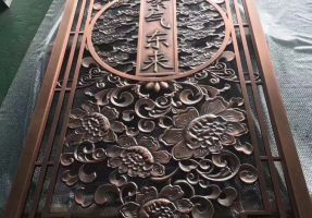 铝雕屏风