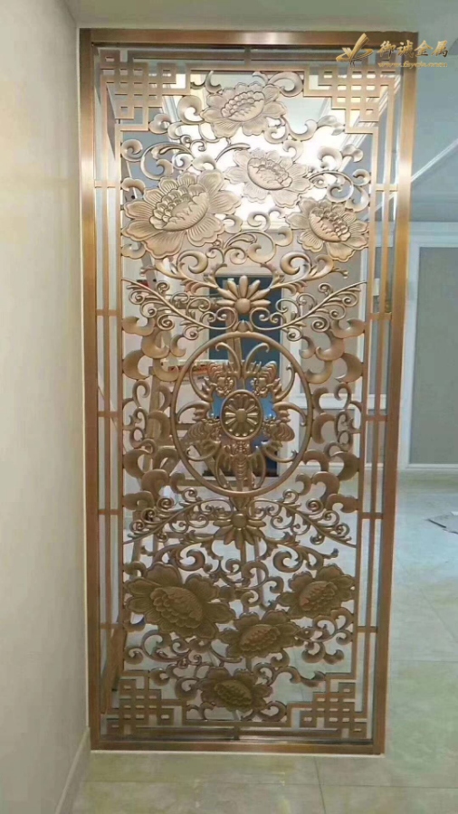 铝雕屏风
