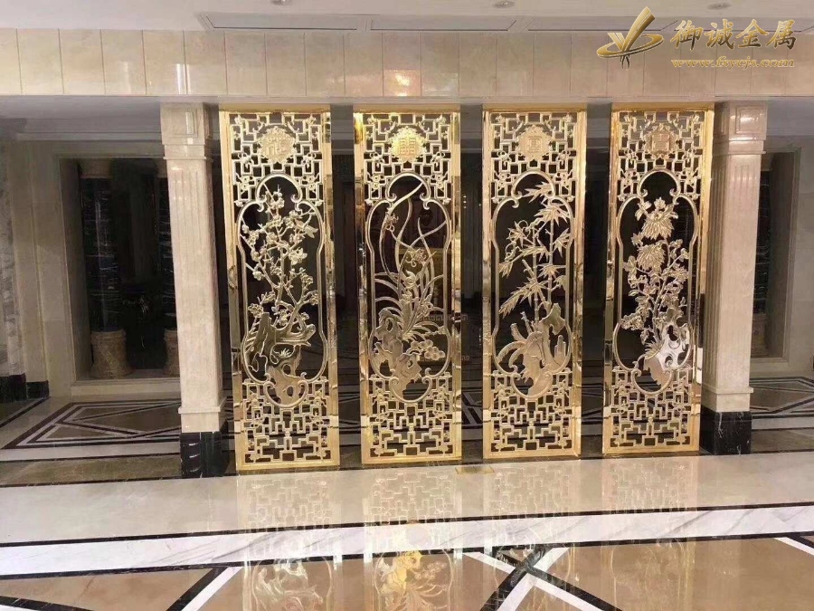 铝雕屏风