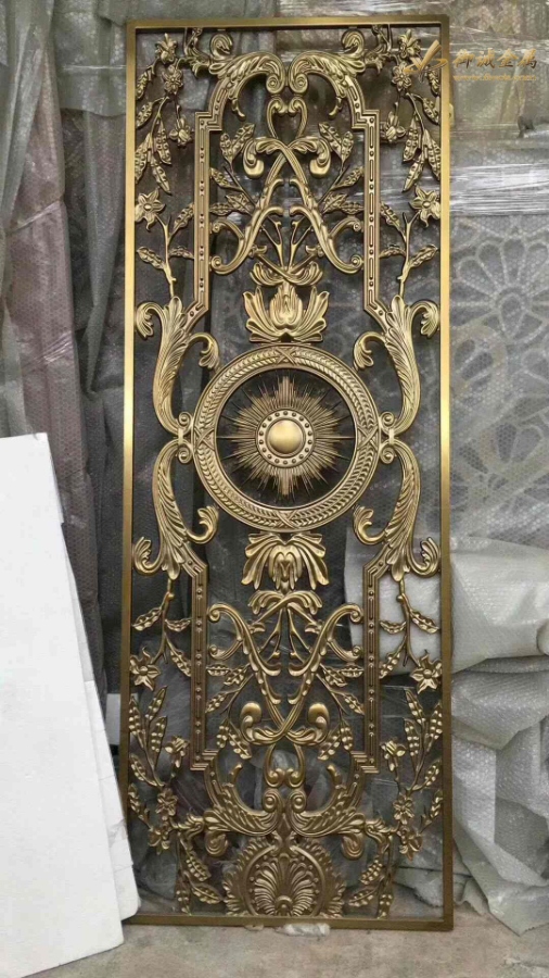 铝雕屏风