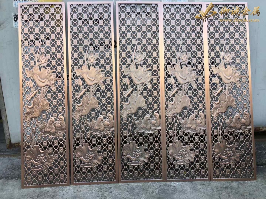铝雕屏风